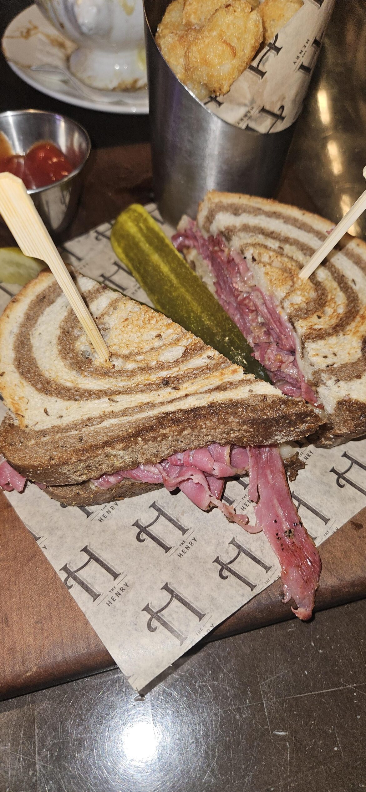 A Rueben Sandwich