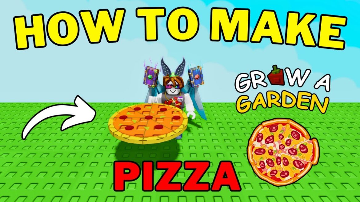 How To Make a Pizza in Grow a Garden | How To Get Pizza Recipe in Grow a Garden | Roblox