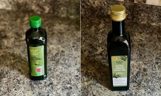 Extra virgin olive oil from Sainsbury’s and M&S
