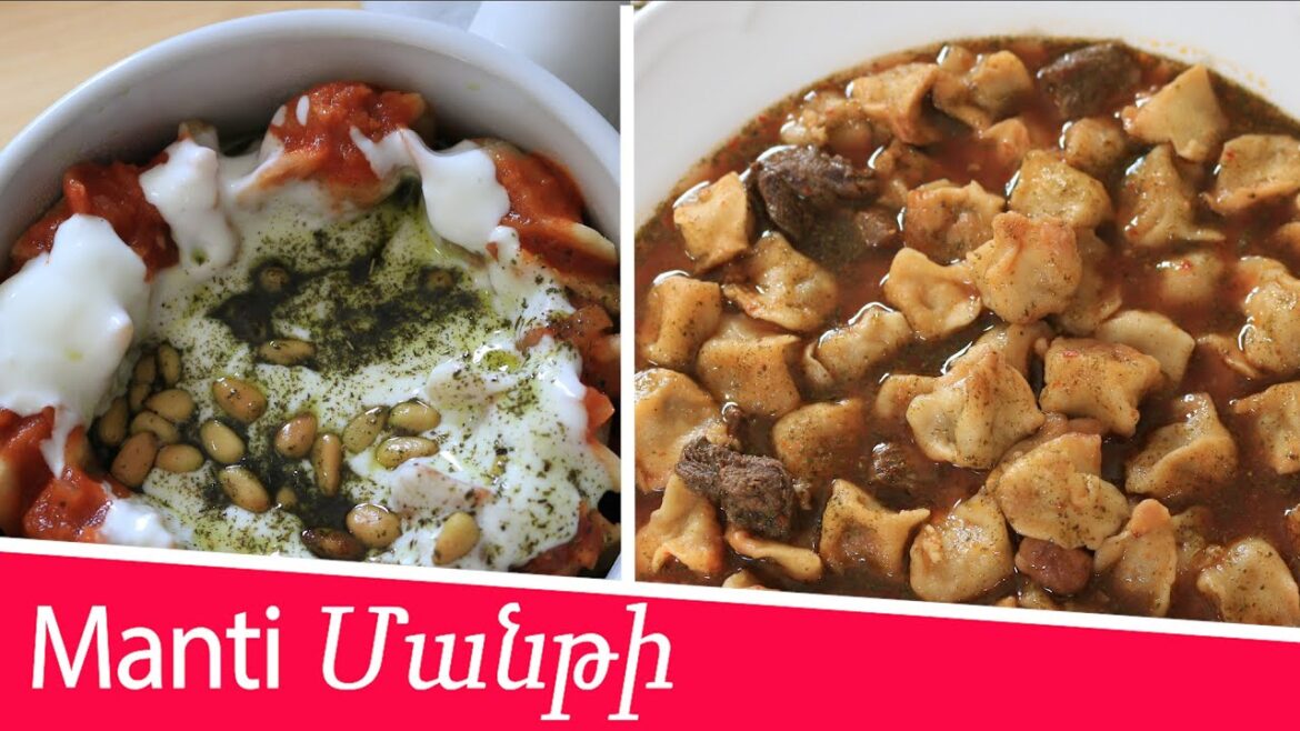 THE ONLY Video you will need to make MANTI | Մանթի |