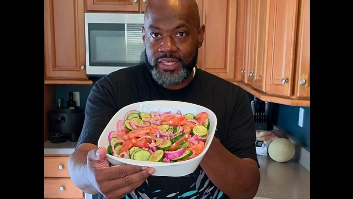 Old School Tomato & Cucumber salad|| Summer side dishes