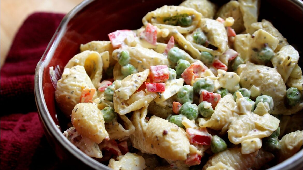 Shell Pasta Salad Recipe | The Sweetest Journey Shell Pasta Salad Recipe | The Sweetest Journey