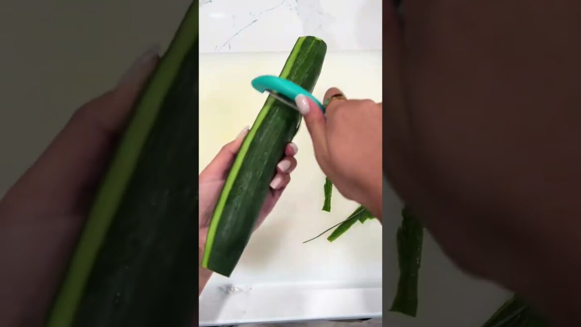 Watermelon Cucumber Salad with Feta & Mint #fok #Recipe