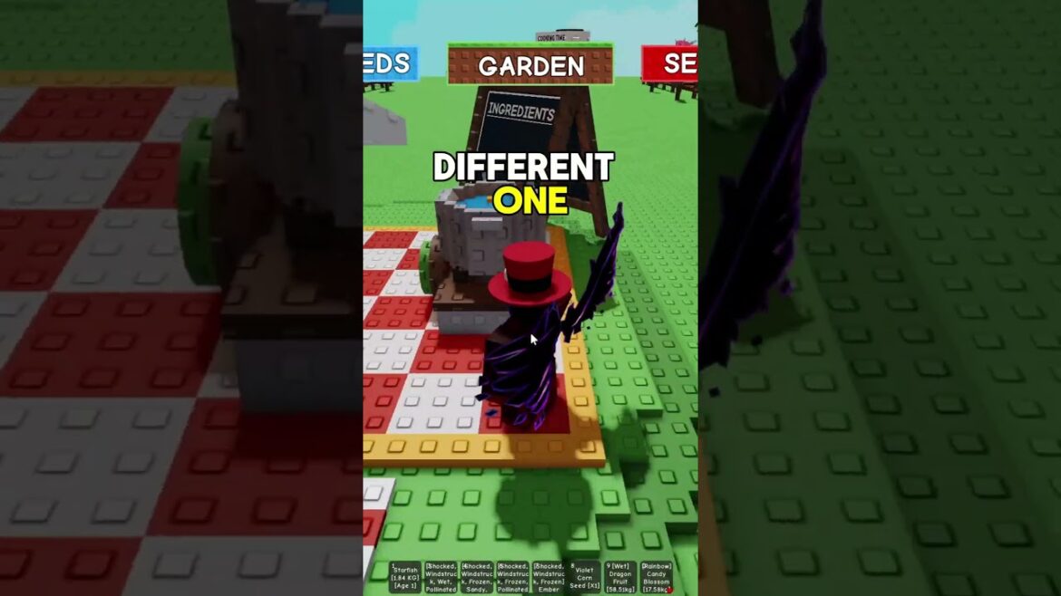 how to make cake recipe in grow a garden roblox (cooking event)