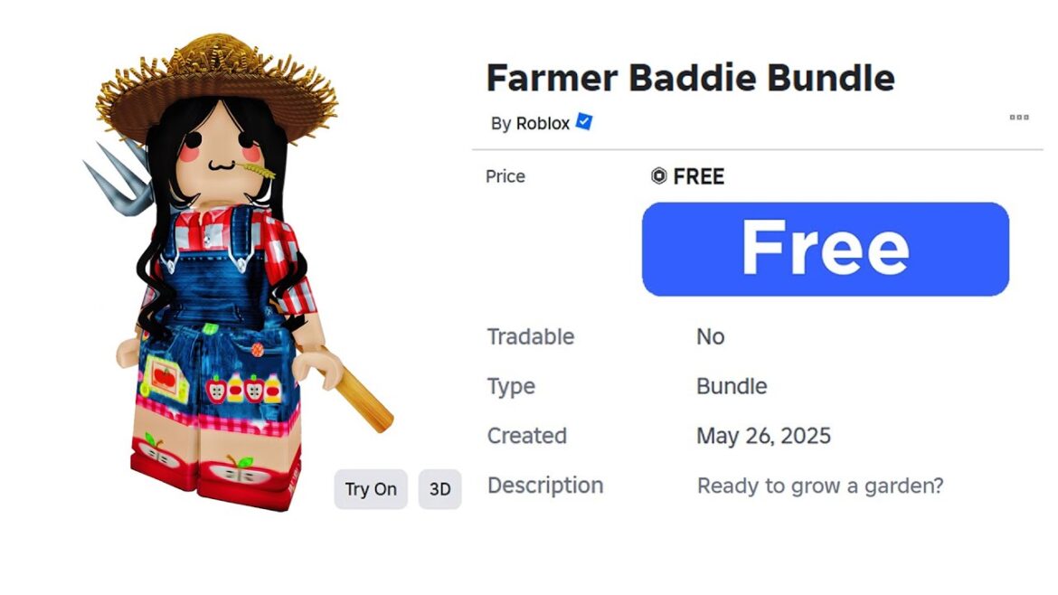 FREE Grow A Garden Roblox Avatars