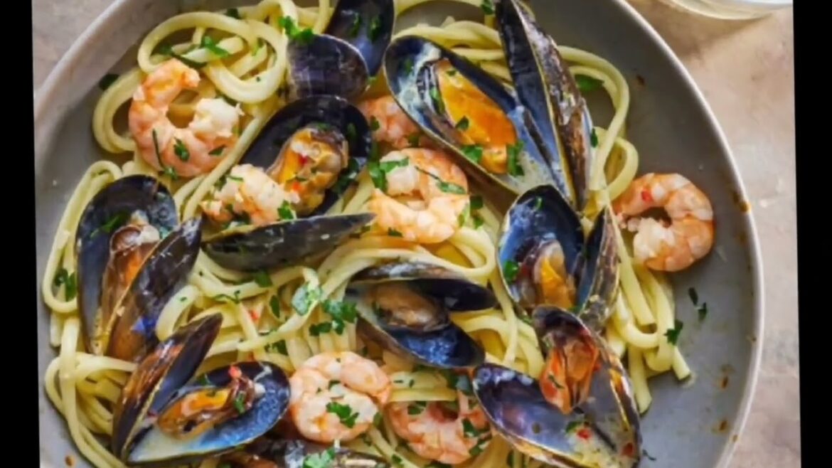 The Perfect Seaside Seafood Linguine