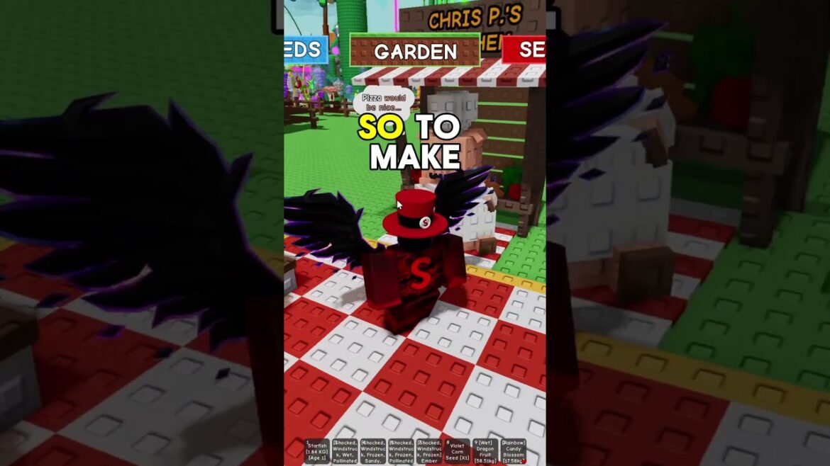 how to get pizza recipe in grow a garden roblox (cooking event)