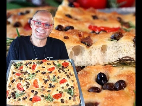 FOCACCIA OLIVE E ROSMARINO FOCACCIA OLIVE E ROSMARINO