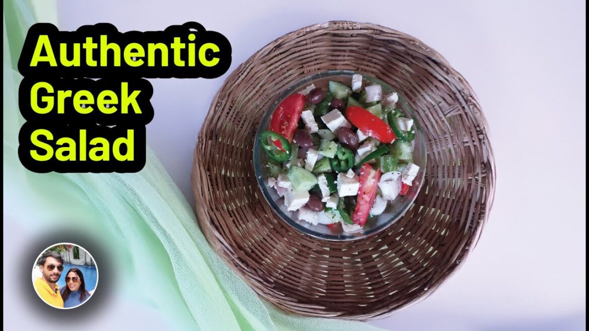 Traditional Authentic Greek Salad/Greek Salad recipe/Veg Salad recipe/Greek Salad/Salad recipe/Veg