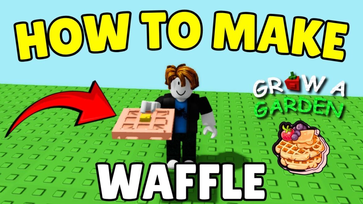 How To Make Waffle In Grow A Garden | Easy Roblox Cooking Guide
