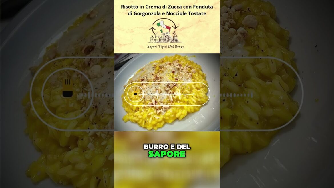 Risotto in Crema di Zucca con Fonduta