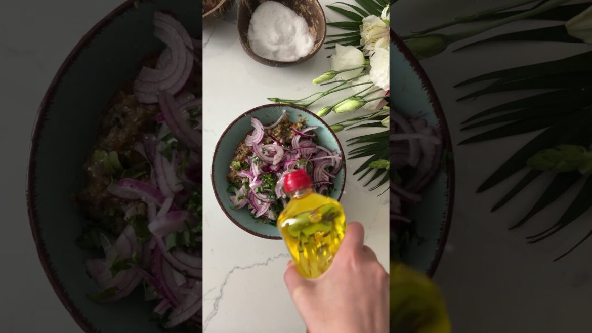 Roasted Vegetable Salad with Feta – Easy & Delicious Recipe | Eggplant, Zucchini, Peppers, Tomato