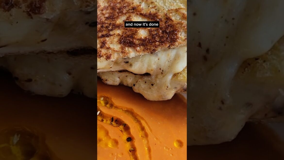 Outdoor Boys Series: Tomato Soup + Grilled Cheese Sandwich