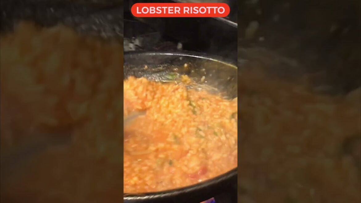 LOBSTER RISOTTO ##SHORTSVIDEO##NOOR FOOD AND TRAVEL