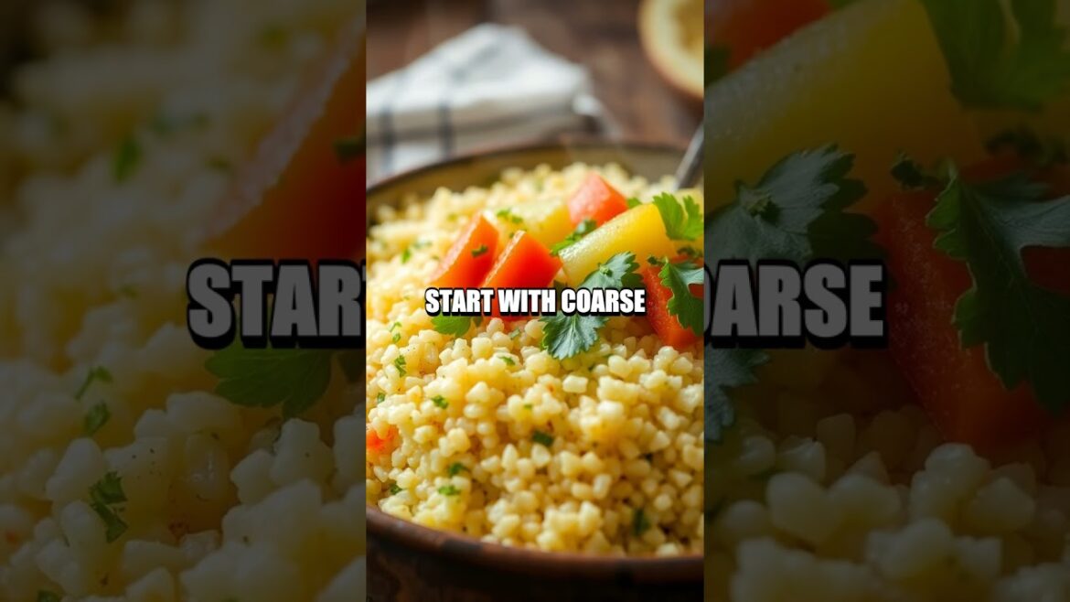 The Delight of Homemade Couscous