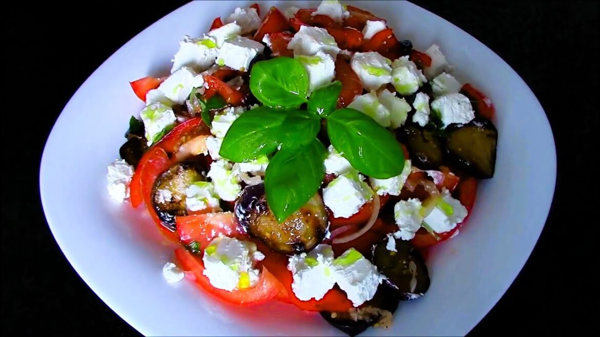 Салат из баклажанов