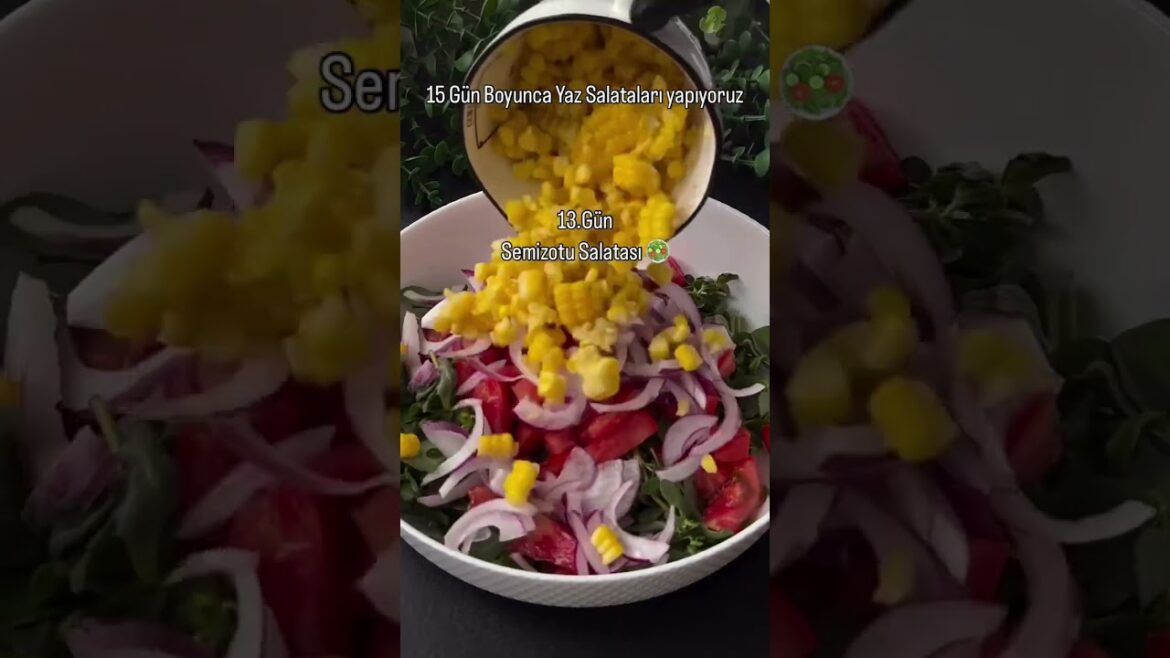 SEMİZ OTU SALATASI #pratiktarifler #tarif #yemektarifleri #food SEMİZ OTU SALATASI #pratiktarifler #tarif #yemektarifleri #food