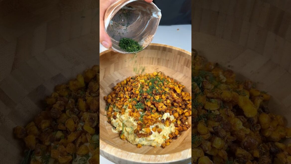 Anzeige | Knuspriger Mais-Feta-Salat⭐️