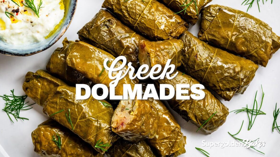 Dolmades Greek Stuffed Vine Leaves | Supergolden Bakes Dolmades Greek Stuffed Vine Leaves | Supergolden Bakes