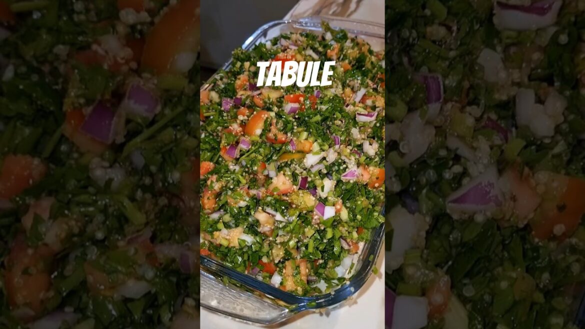 Tabbule comida árabe #tabule #arabianfoods #recipe #recetas #recetasfaciles #comida #cooking #cocina