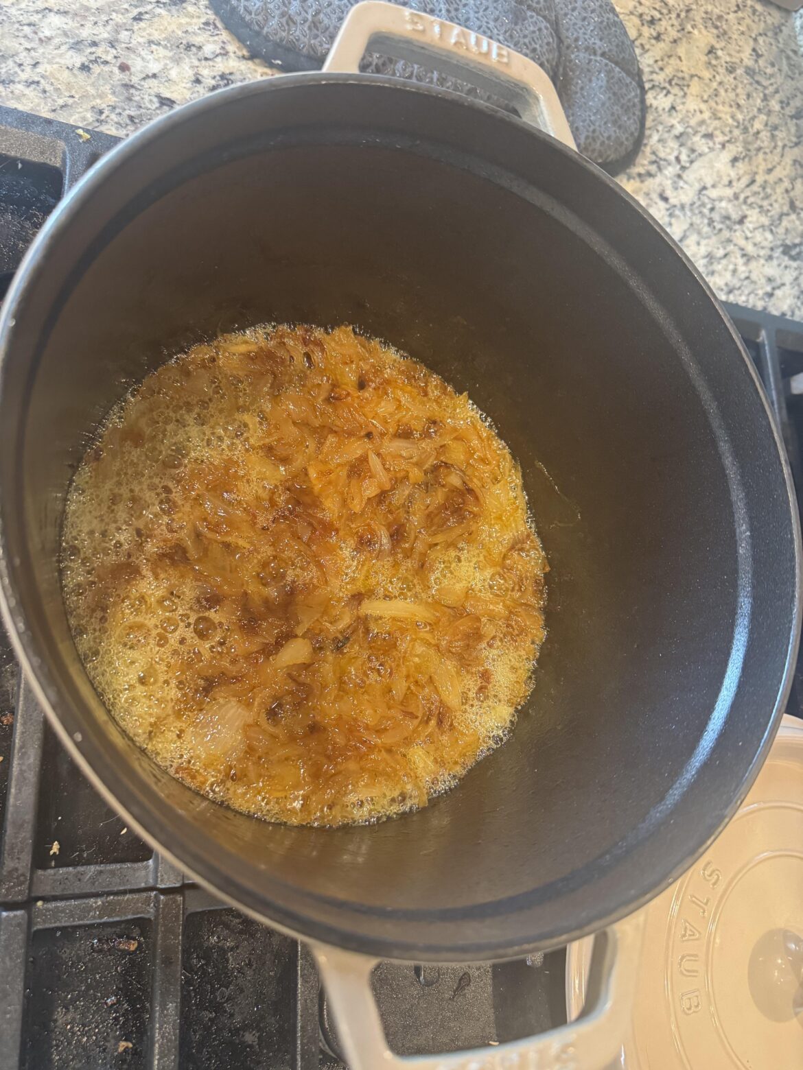 I’m making French onion soup for my wife’s birthday…