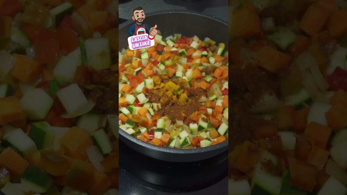 Riso alla marocchina con pollo e verdure