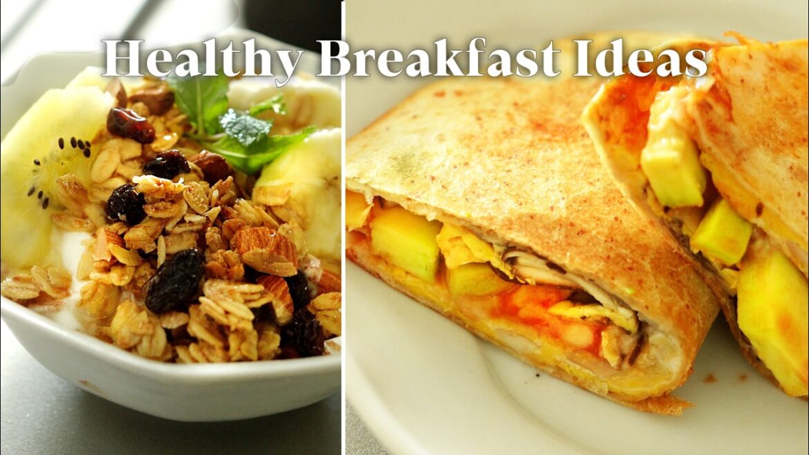 5 Healthy Breakfast Ideas!｜High-Protein Meal for Weight Loss