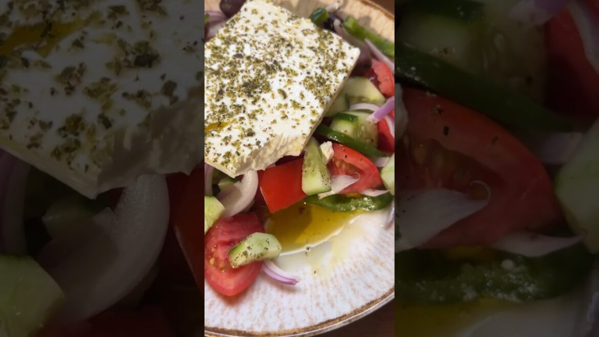 Classic Greek Salad (Horiatiki)