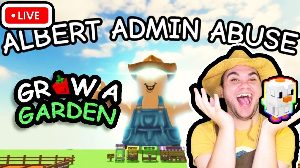 GROW A GARDEN ROBLOX LIVE STREAM