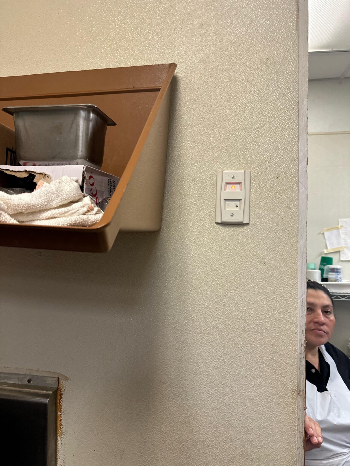 Urgent (ish): does anyone know what this red light means? Nobody has ever seen it be red before it’s usually green but we don’t even know what it’s trying to tell us about. Chef/owner is out of town. We lost AC, Hoping this doesn’t mean anything worse