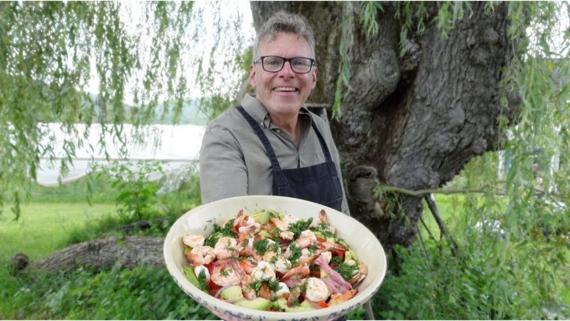 3 Mediterranean Grilled Salads for Summer | Shrimp, Salmon & Caesar