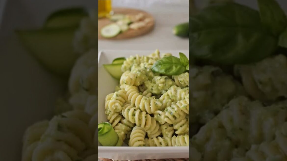 PASTA ALLA CREMA DI ZUCCHINE #short #pasta #zucchine#lacucinadirita