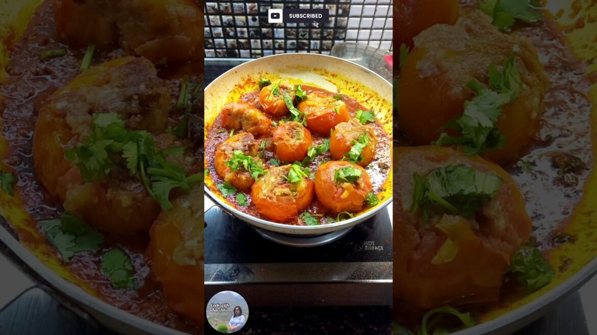 delicious stuffed tomato recipe|भरवां टमाटर की स्पेशल सब्जी| stuffed tomato in gravy|easy recipe delicious stuffed tomato recipe|भरवां टमाटर की स्पेशल सब्जी| stuffed tomato in gravy|easy recipe