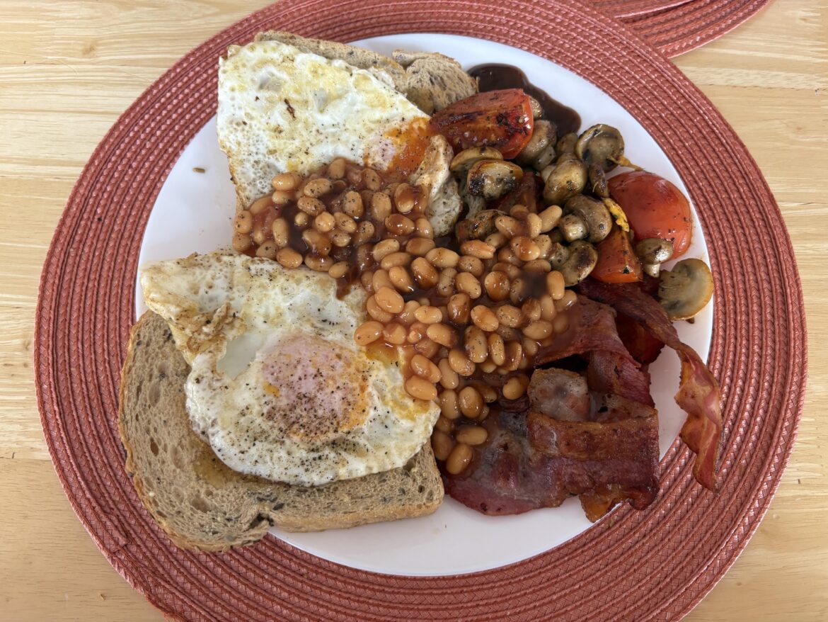 How’s my fry up?