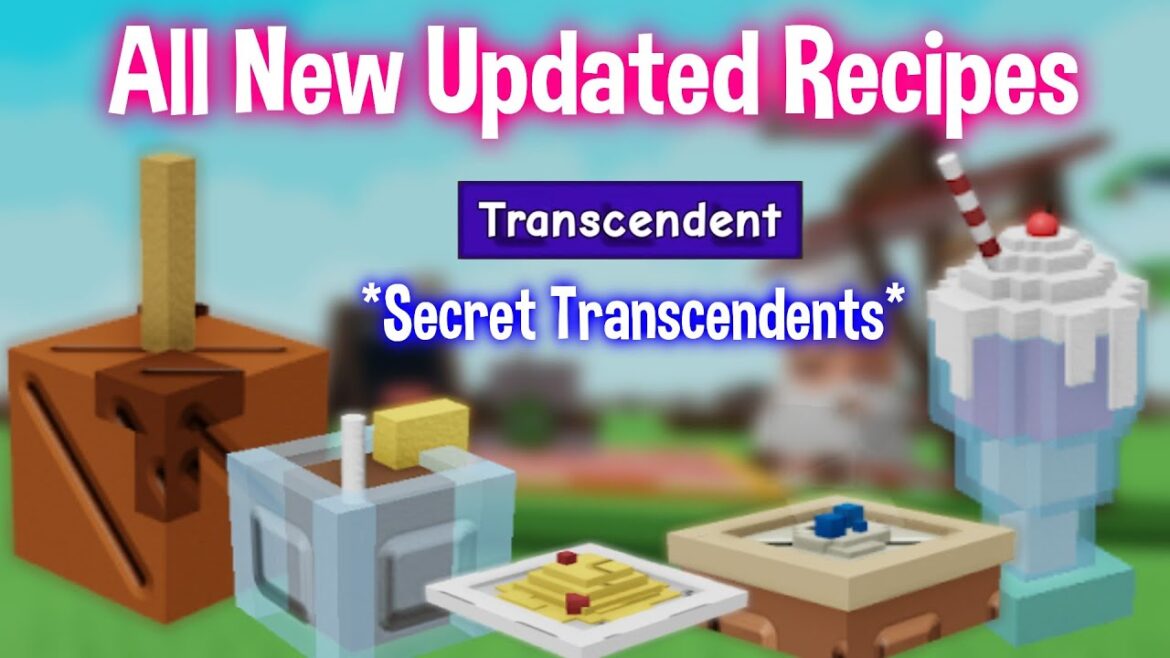 ALL NEW COOKING RECIPES IN GROW A GARDEN Secret Transcendent Recipes #roblox ALL NEW COOKING RECIPES IN GROW A GARDEN *Secret Transcendent Recipes* #roblox