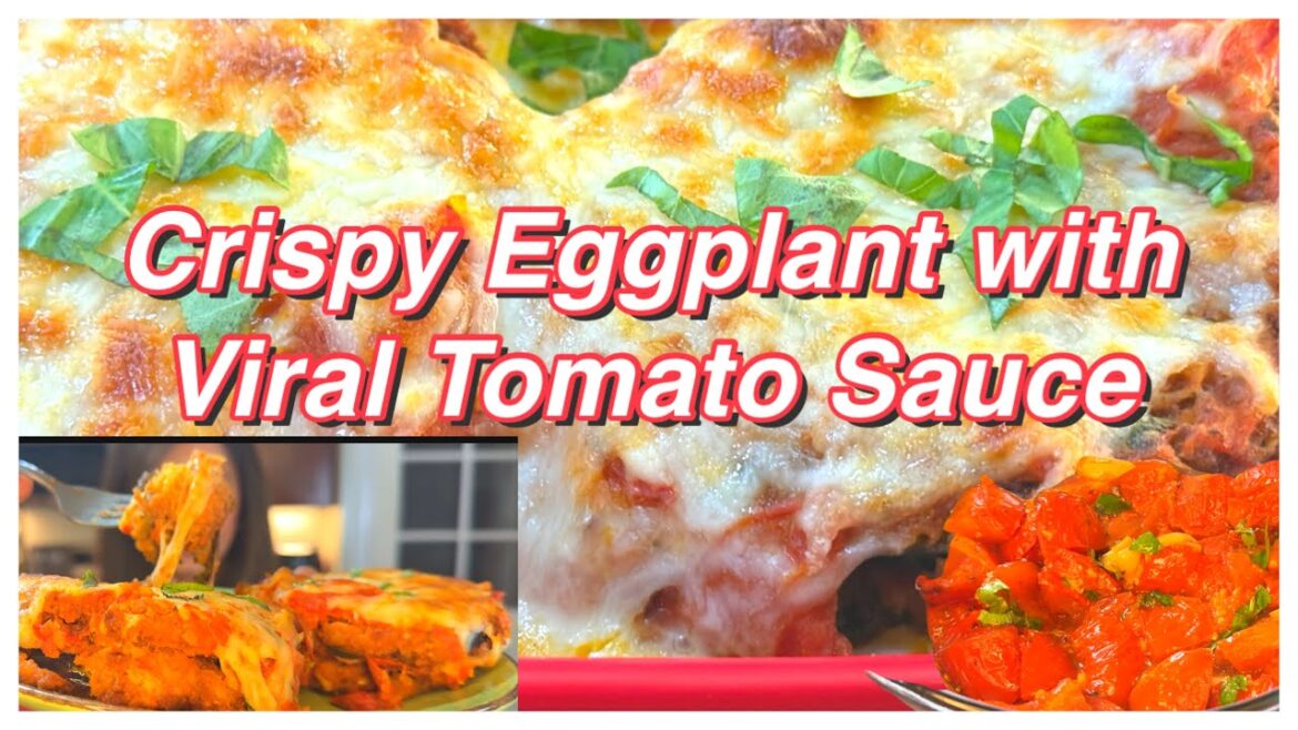 Easy Crispy Eggplant #viral #tomatosauce #recipe #eggrecipes #cookingconnection Easy Crispy Eggplant #viral #tomatosauce #recipe #eggrecipes #cookingconnection