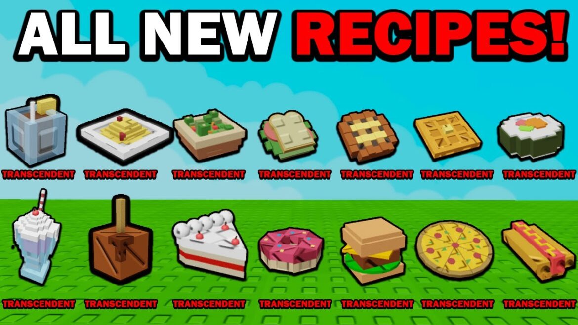 ALL TRANSCENDENT RECIPES in Grow a Garden ROBLOX ALL TRANSCENDENT RECIPES in Grow a Garden ROBLOX
