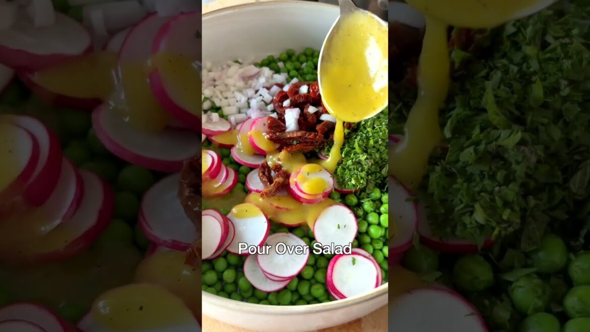 Pea Salad (no mayo)