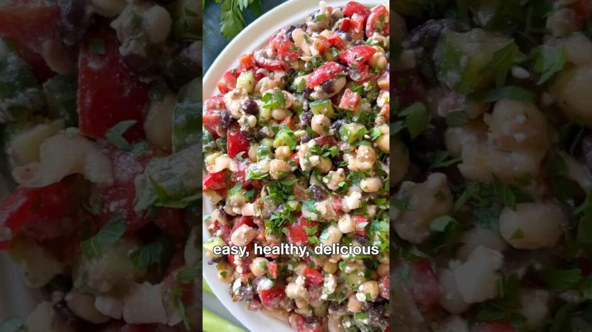 Dense Bean Salad (High Protein) Dense Bean Salad (High Protein)