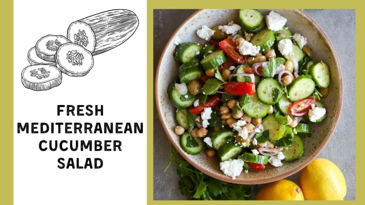 Simple Mediterranean Cucumber Salad Recipe