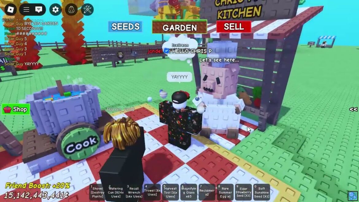 grow a garden roblox cooking update coming out