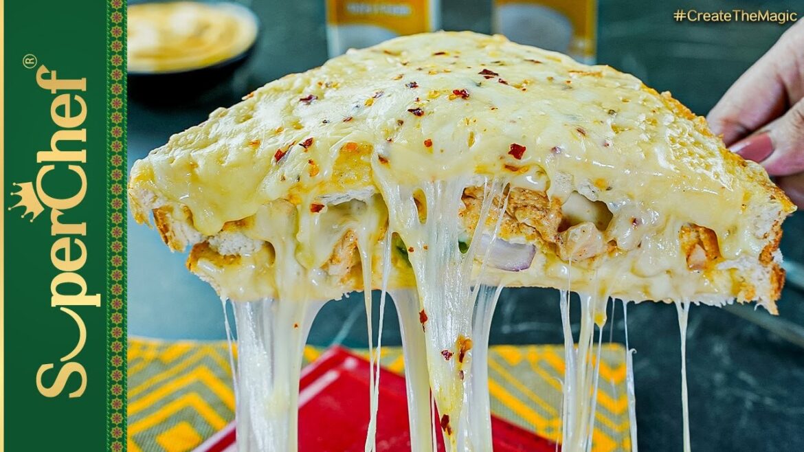 Loaded Cheese Sandwich Recipe | Delicious Loaded Cheese Sandwich Recipe