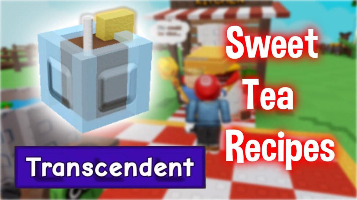 HOW TO COOK SWEET TEA IN GROW A GARDEN Secret Transcendent Recipes #roblox HOW TO COOK SWEET TEA IN GROW A GARDEN *Secret Transcendent Recipes* #roblox