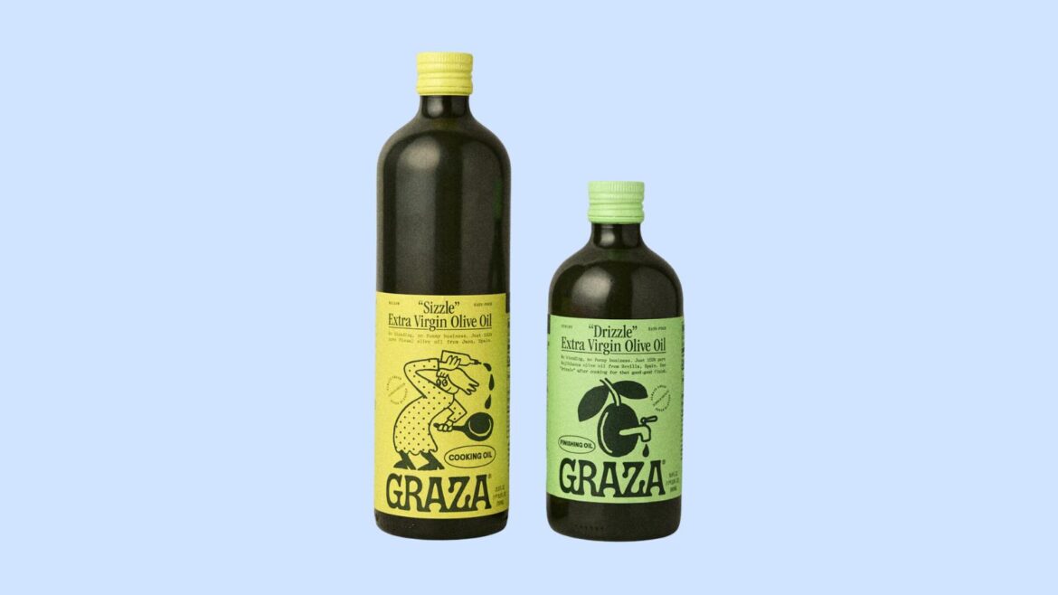 Graza Launches New Glass Bottles For Its Cult-Favorite Olive Oil