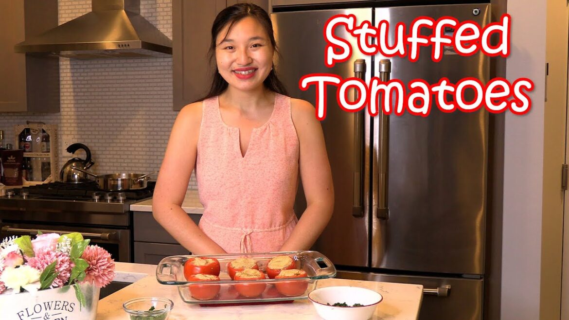 Italian Style Stuffed Tomatoes | Easy Summer Garden Recipe Italian Style Stuffed Tomatoes | Easy Summer Garden Recipe