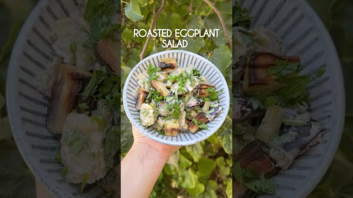 Creamy Roasted Eggplant Salad Creamy Roasted Eggplant Salad