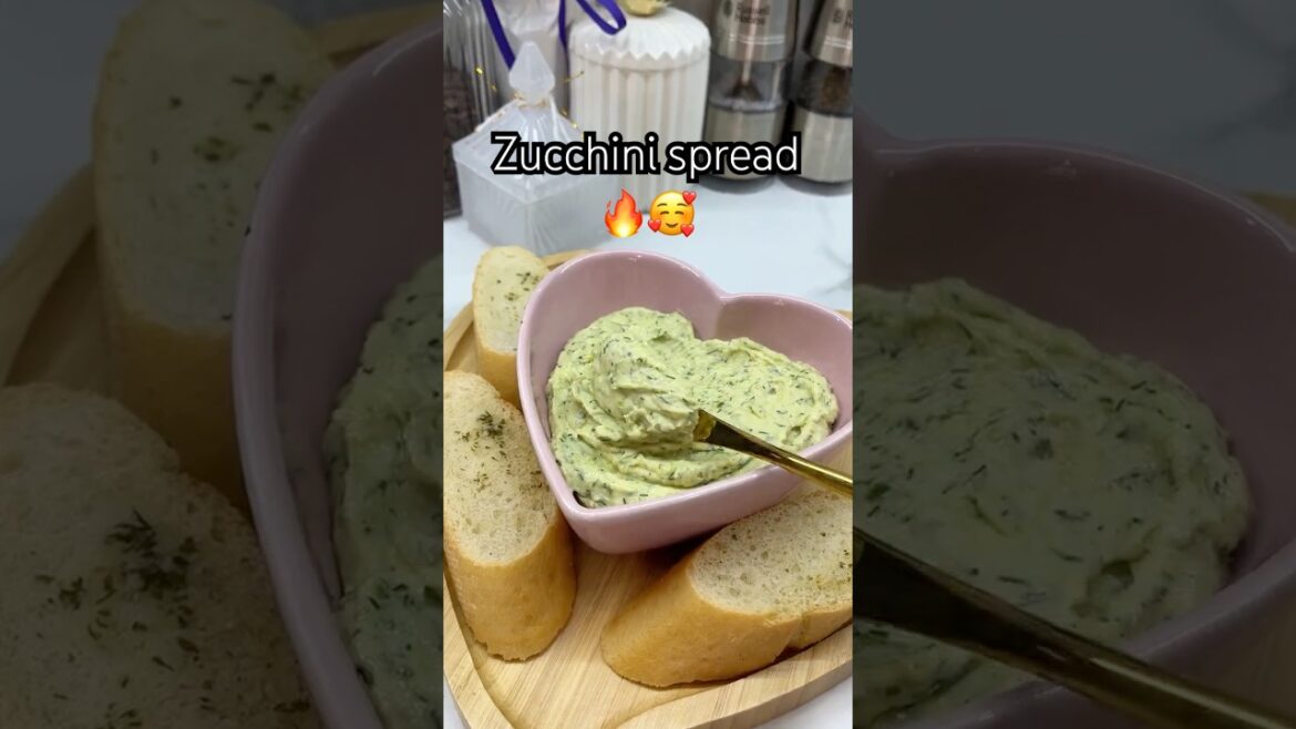 Creamy Zucchini Spread in 5 Minutes! Budget Friendly & So Tasty! #zucchini #snack #spread #asmr Creamy Zucchini Spread in 5 Minutes! Budget Friendly & So Tasty! #zucchini #snack #spread #asmr