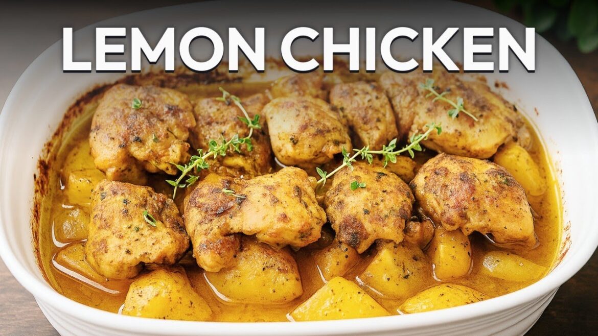 Easy & Delicious Greek Lemon Chicken & Potatoes for a Busy Weeknight
