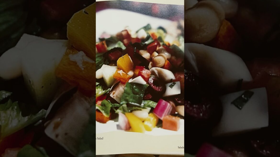 Tuscan beans Salad #food #cooking #delicious #nafizafood #youtubeshorts