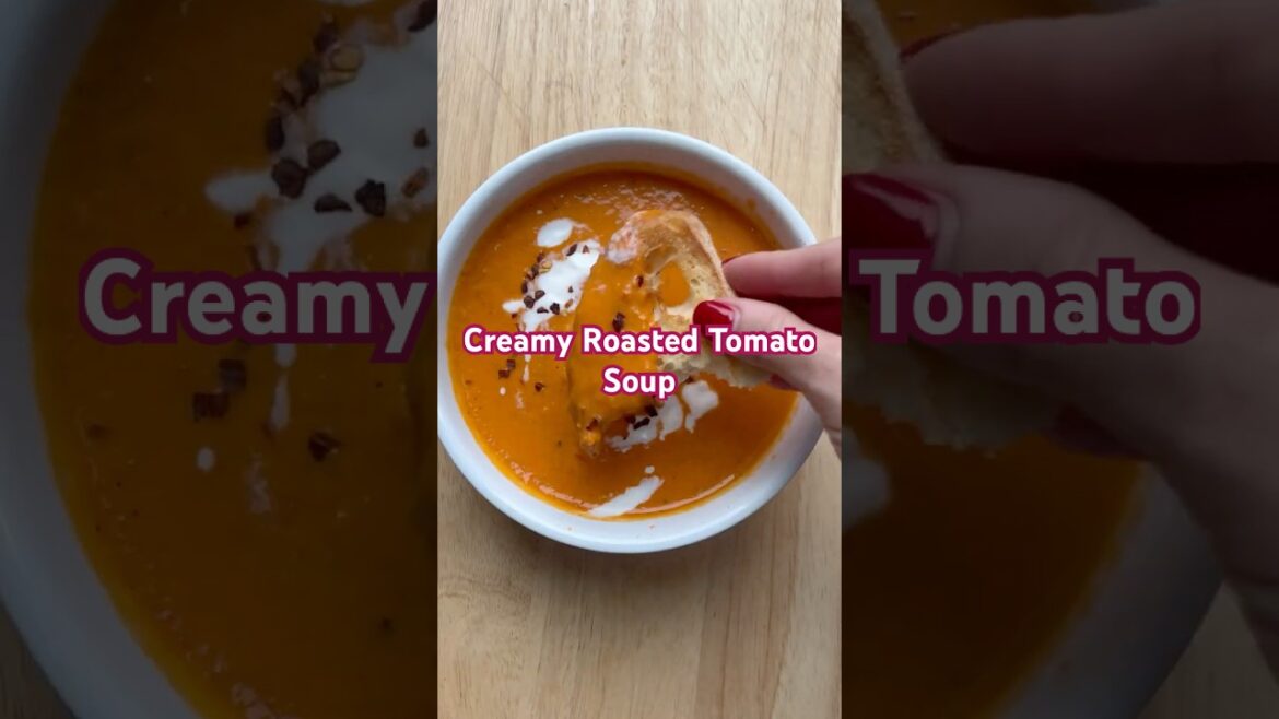 Creamy Roasted Tomato Soup